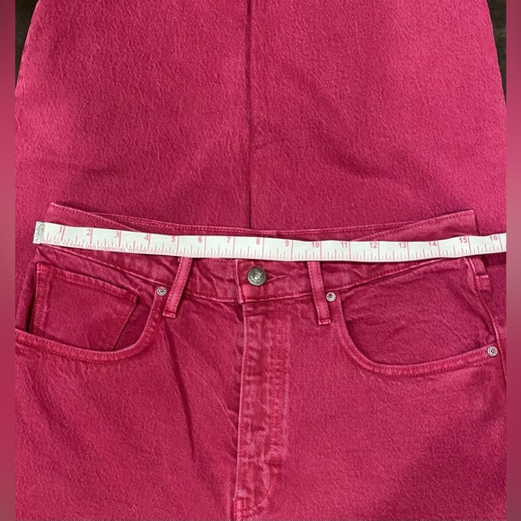 LEVI’S BARREL WOMEN'S JEANS size 30 inseam 24” color senorita pink - Picture 10 of 12